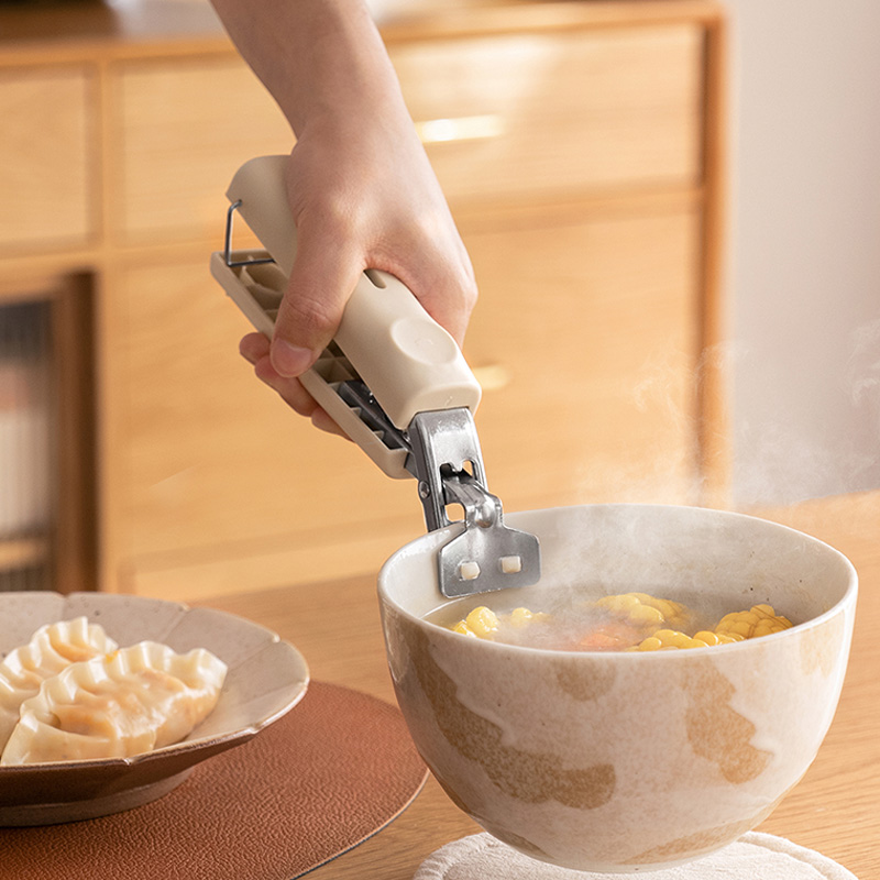 Kẹp gắp bát đĩa cách nhiệt chống trơn trượt