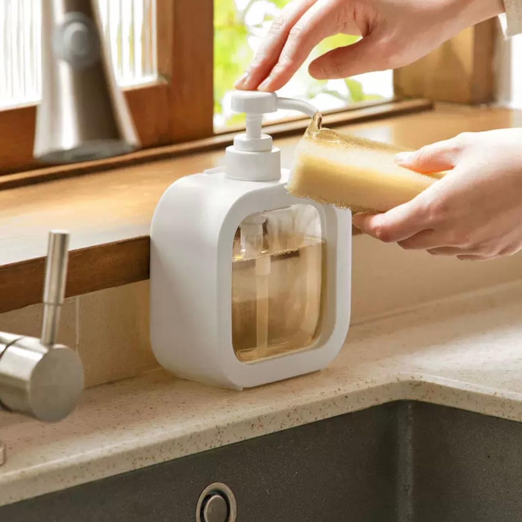Bình đựng xà phòng, nước rửa tay bằng nhựa 2 lớp