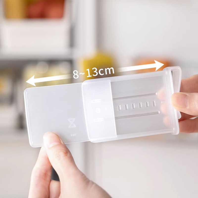 Kẹp nhựa chia ngăn trên cánh cửa tủ lạnh
