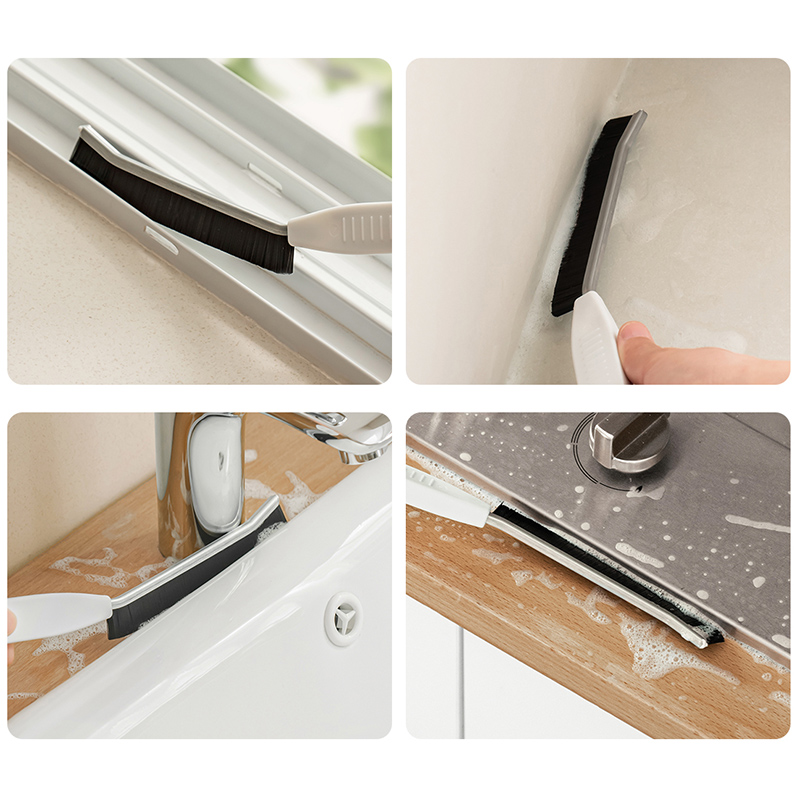 Bàn chải lông cước vệ sinh khe hở 2in1