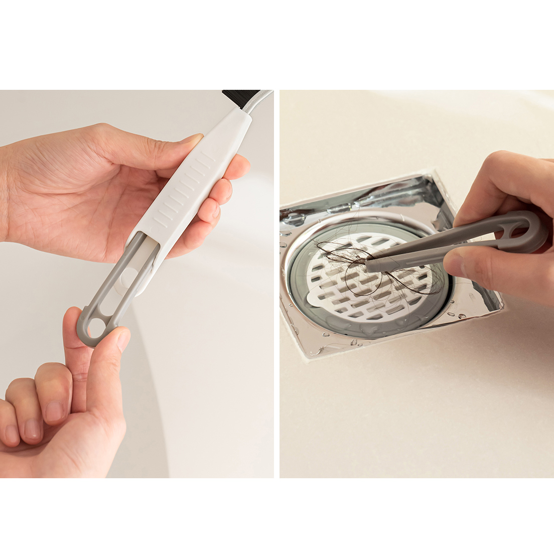 Bàn chải lông cước vệ sinh khe hở 2in1