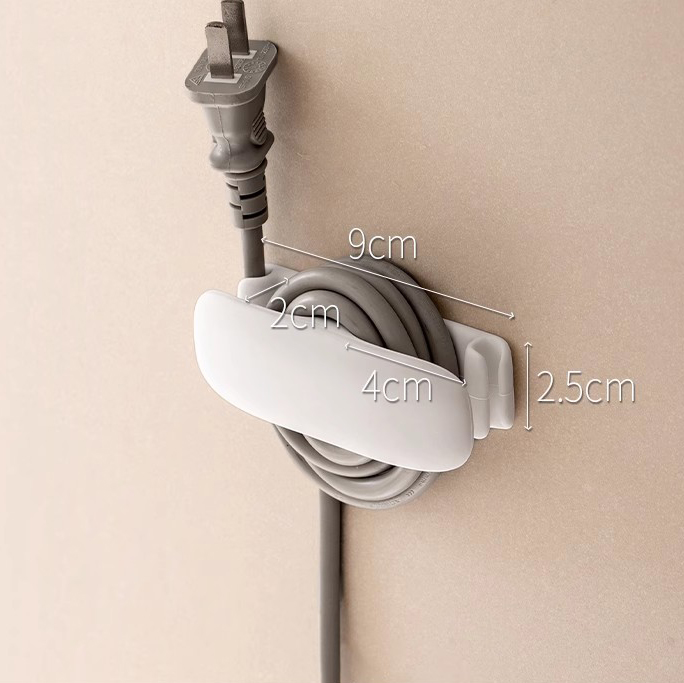 Dụng cụ quấn dây điện bằng silicone có khe nẹp giữ cố định