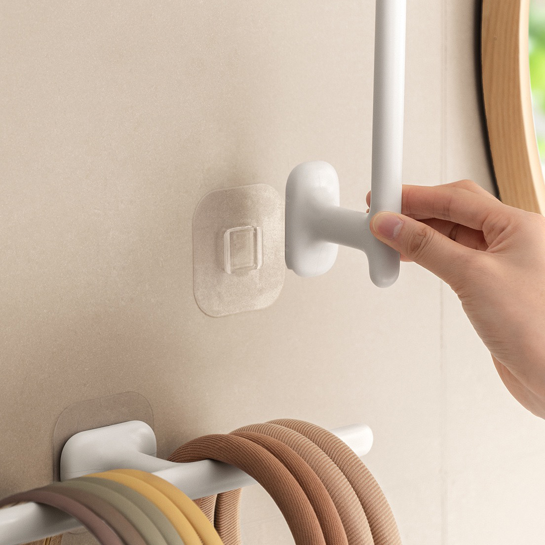 Giá treo băng đô phụ kiện tóc nhỏ gọn đa năng