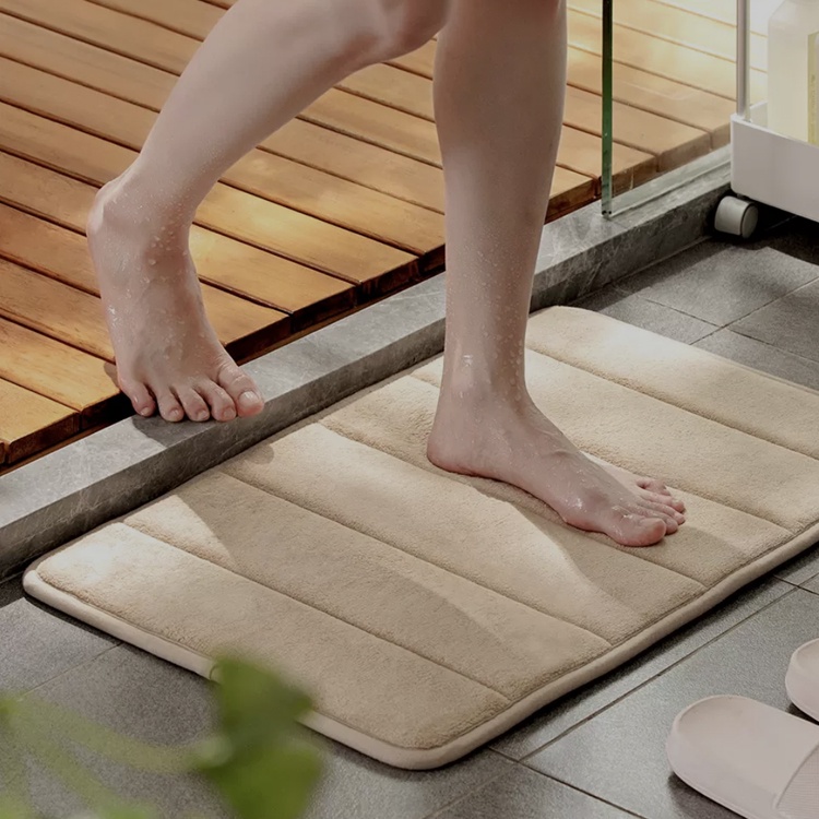 Thảm chống trượt siêu thấm hút dùng cho phòng tắm